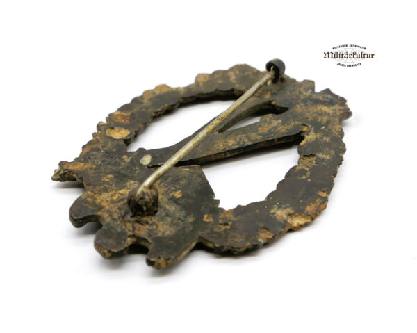 Infanterie Sturmabzeichen Bronze – Hersteller JFS (Josef Feix & Söhne, Gablonz) – Bodenfund – ISA – Bild 4