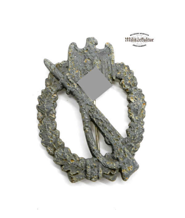 Infanterie Sturmabzeichen – Hersteller AS im Dreieck – Bodenfund – ISA