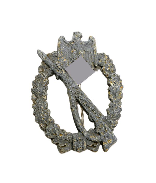 Infanterie Sturmabzeichen – Hersteller AS im Dreieck – Bodenfund – ISA