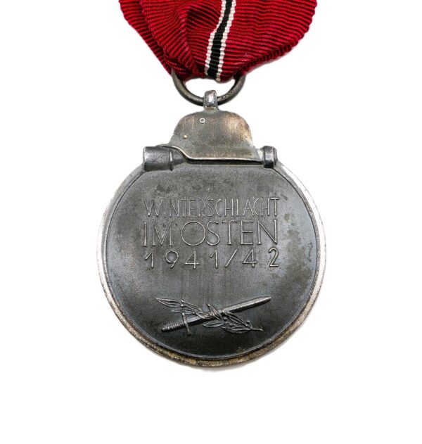 Medaille Winterschlacht im Osten 1941/42 – Hersteller 20 (C.F. Zimmermann, Pforzheim) – WIO – Bild 3