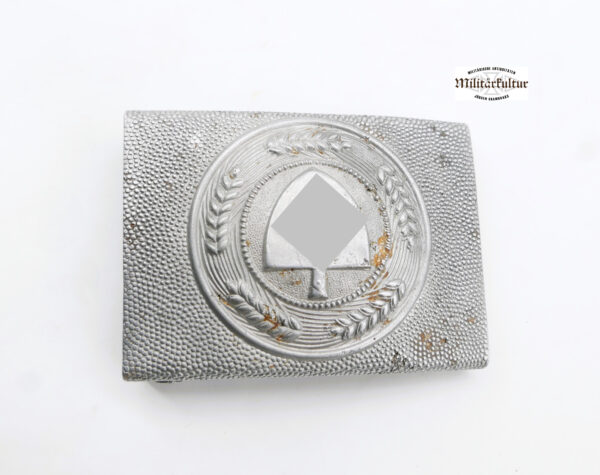 RAD (Reichsarbeitsdienst) Koppelschloss - Aluminium - Hersteller FLL (Friedrich Linden, Lüdenscheid) – Bild 2