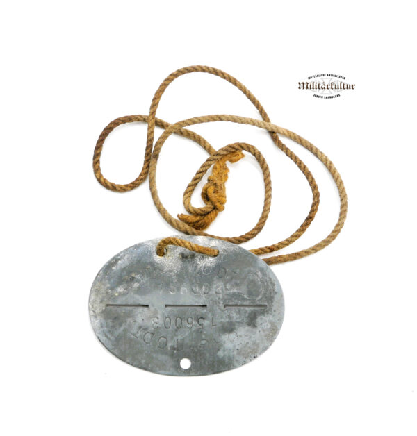 Erkennungsmarke – ORG. TODT 156003 – EKM – Dogs Tag – Bild 2