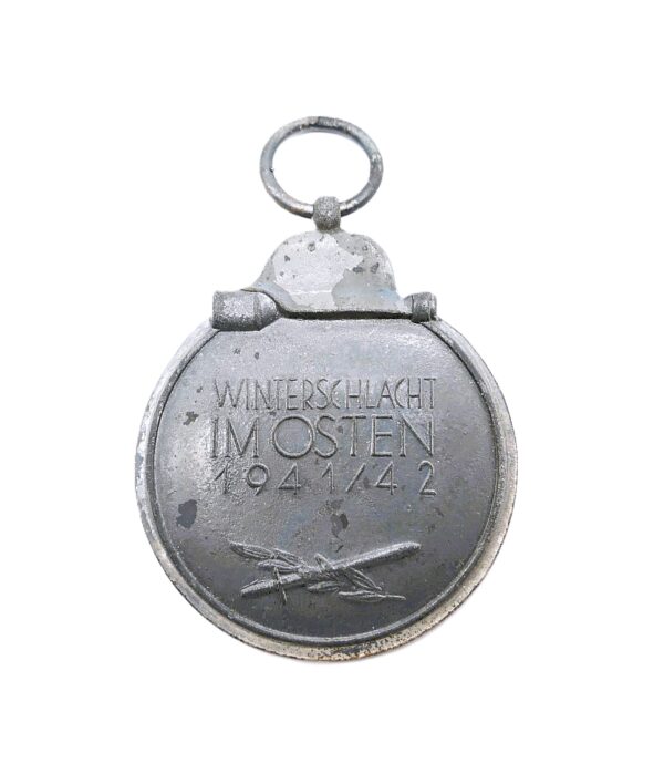 Medaille Winterschlacht im Osten 1941/42 – Hersteller 60 (Katz & Deyhle, Pforzheim) - Mit Verleihungstüte - WIO – Bild 3