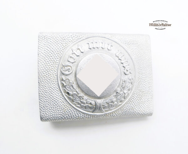 Koppelschloss der Polizei - Für Mannschaften - Hersteller C.T.D. (Christian Theodor Dicke, Lüdenscheid) - Aluminium – Bild 2