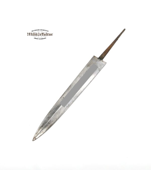 Klinge eines SS Dienstdolch M33 - Frühe Fertigung. RZM 120/34 (Unbekannter Hersteller)
