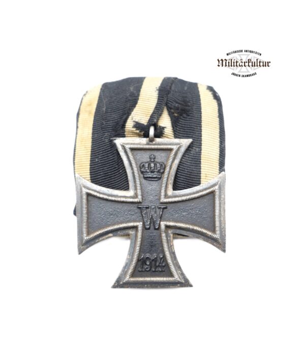 Eisernes Kreuz 2. Klasse 1914 an einer Einzelspange - Einzelbandspange - EK