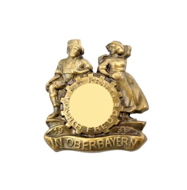 Abzeichen - Mit Kraft durch Freude - In Oberbayern 1936 - KDF