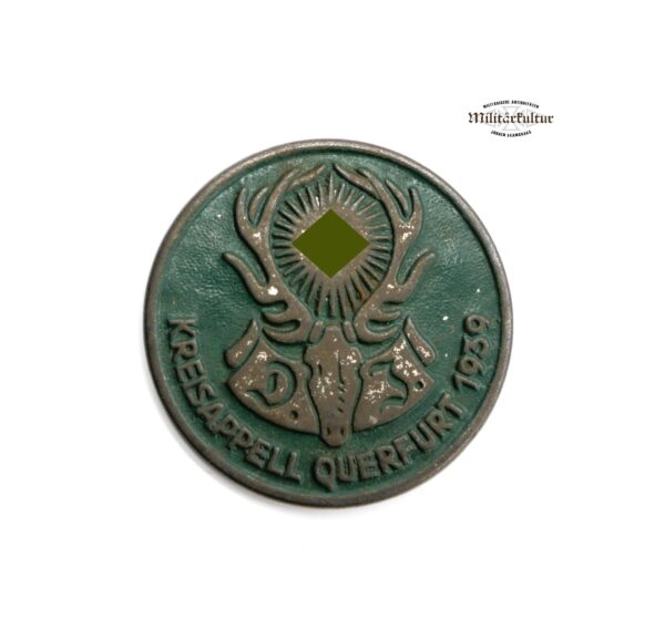 Abzeichen – Kreisappell Querfurt 1939 - Deutscher Jägerbund (DJB)