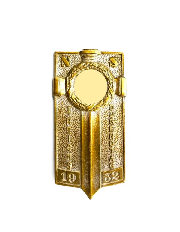 Abzeichen – HJ (Hitlerjugend) 1. Reichsjugendtag 1932 – Potsdam - Silber