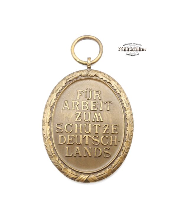 Schutzwall – Ehrenzeichen mit Verleihungstüte – Hersteller Sohni, Heubach & Co., Oberstein – Bild 3