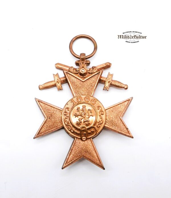 Bayern - Bayrisches Militär-Verdienst-Kreuz 3. Klasse mit Schwertern - Bayr. M. V. Kr. 3. KL. - Im Etui – Bild 3