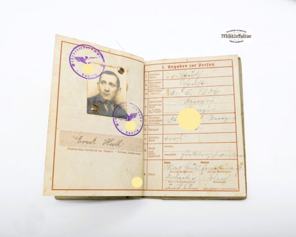 Danzig – Arbeitsbuch – Reisepass - Wehrpass - Arbeitsbuch DDR – Bild 11