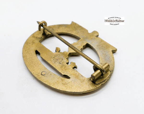 Ubootkriegsabzeichen – Hersteller F.O. (Friedrich Orth, Wien) – U-Boot Kriegsabzeichen – Kriegsmarine – Ungetragen – Bild 4