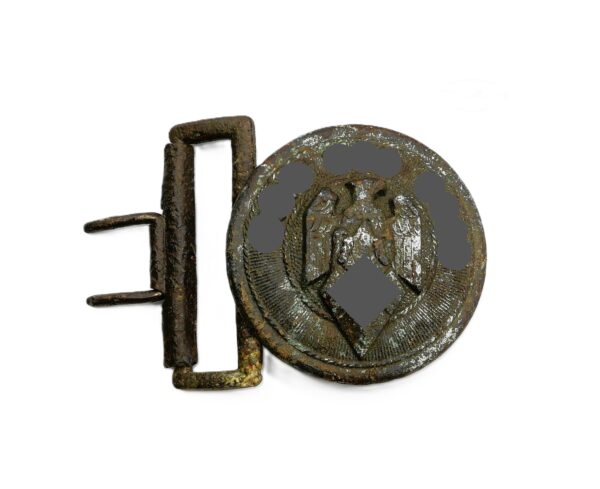 HJ (Hitlerjugend) Feldbindenschloss für Führer – Hersteller M4/119 (Eugen Schmidhäußler, Pforzheim) – Bild 2