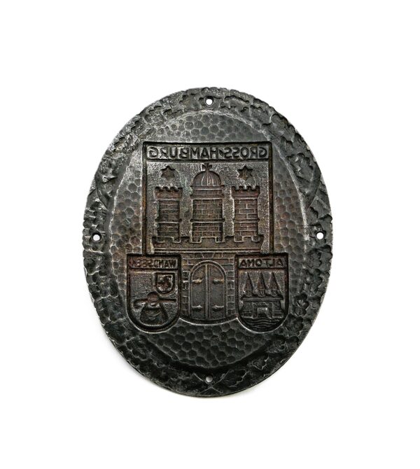 Ärmelschild – Freikorps – Einwohnerwehr Gross-Hamburg – Weimarer Republik – Bild 2