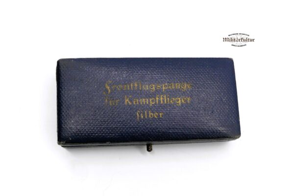 Etui für eine Frontflugspange - Kampfflieger in Silber - FFS - Verleihungsetui – Bild 2