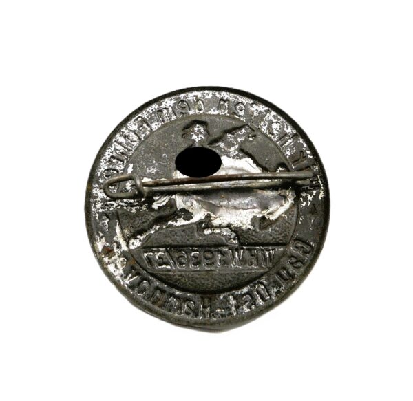 Abzeichen - WHW (Winterhilfswerk) 1936/37 - Wir helfen dem Führer - Gau Ost-Hannover – Bild 2