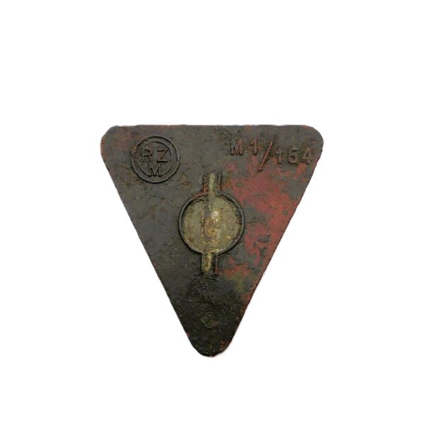 Abzeichen - Mitgliedsabzeichen - Deutsches Frauenwerk - Hersteller M1/154 - Bodenfund – Bild 2