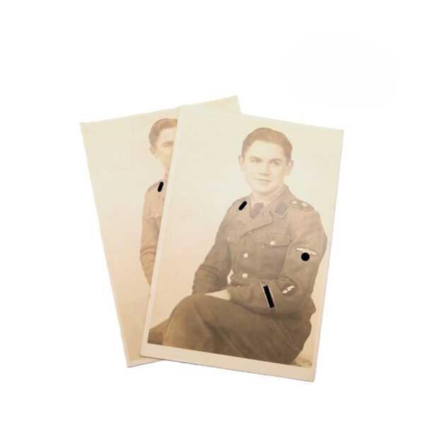 Agfa Postkarte - Foto – Portrait eines SS Schützen der LAH - Leibstandarte AH