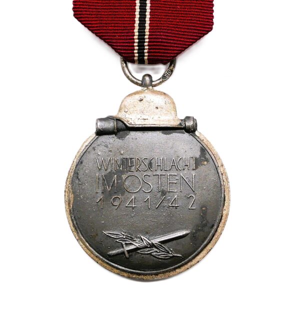 Medaille Winterschlacht im Osten 1941/42 - Hersteller 85 (Julius Pietsch, Gablonz) - WIO – Bild 3