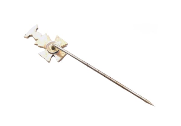 16 mm Miniatur - Eisernes Kreuz 1. Klasse 1914 - Mit aufgesetzter Wiederholungsspange - EK - WHS – Bild 2