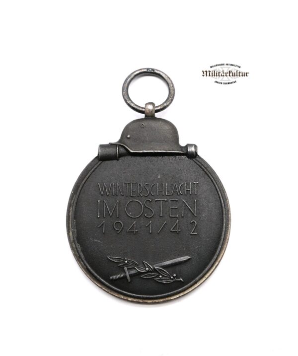 Medaille Winterschlacht im Osten 1941/42 – Hersteller 65 (Klein & Quenzer, Idar Oberstein) – WIO – Bild 2