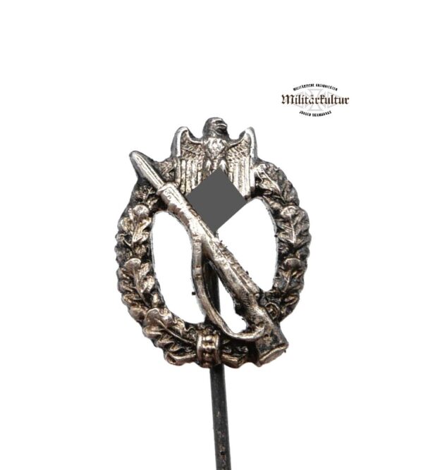 16 mm Miniatur zum Infanterie Sturmabzeichen Silber – ISA