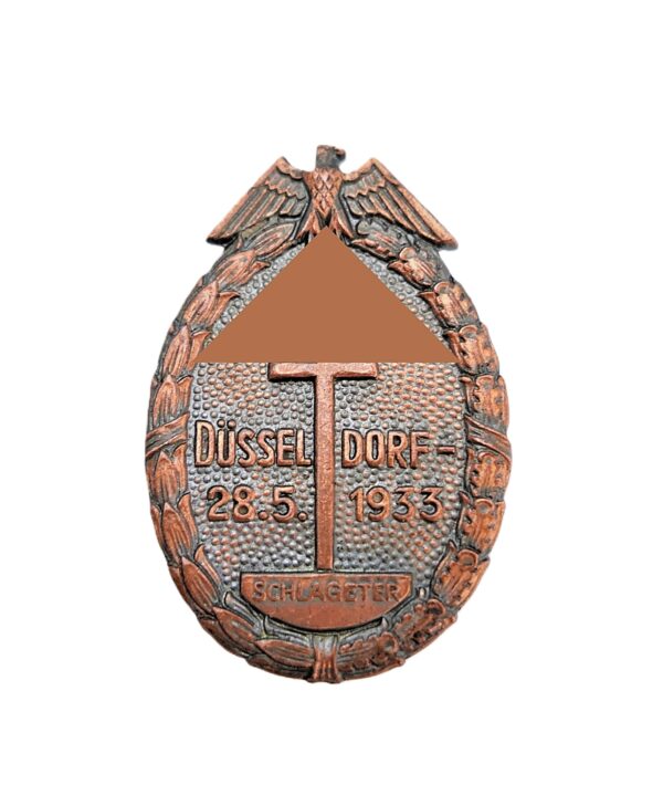 Abzeichen – Ehrenzeichen zur Schlageter Gedächtnisfeier – Düsseldorf 28.5.1933 – Hersteller Paulmann & Crone Lüdenscheid i. W