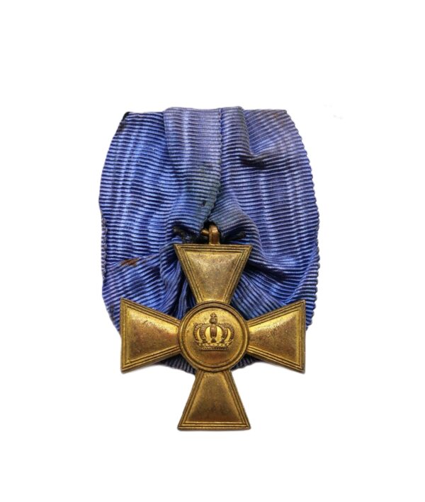 Preußen Dienstauszeichnung 1. Klasse 1913 - Für 15 Jahre - An einer Einzelspange – Einzelbandspange – DA