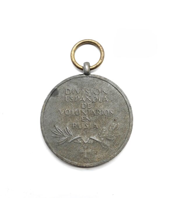 Medaille – Erinnerungsmedaille für die spanischen Freiwilligen im Kampf gegen den Bolschewismus - Blaue Division – Bild 2