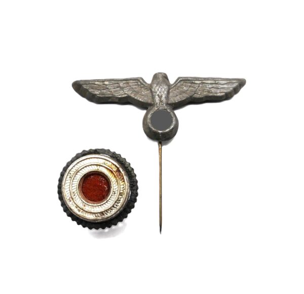 Kriegsmarine – Mützenadler und Kokarde für die Tellermütze – Adler - KM
