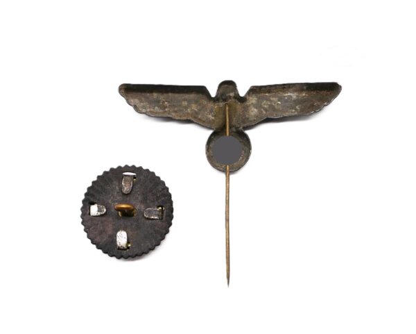 Kriegsmarine – Mützenadler und Kokarde für die Tellermütze – Adler - KM – Bild 2