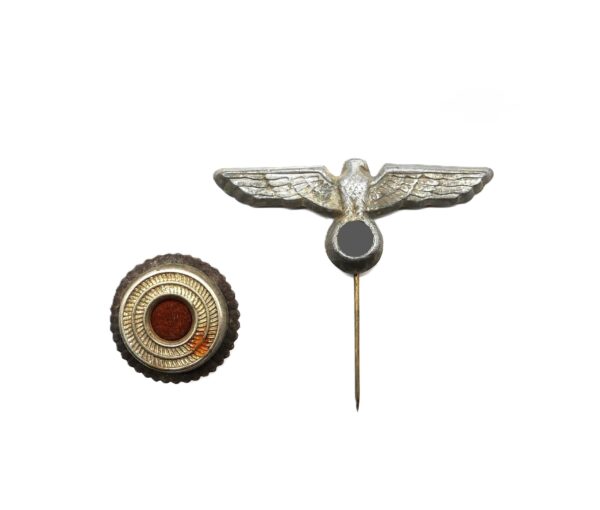 Kriegsmarine – Mützenadler und Kokarde für die Tellermütze – Adler – KM