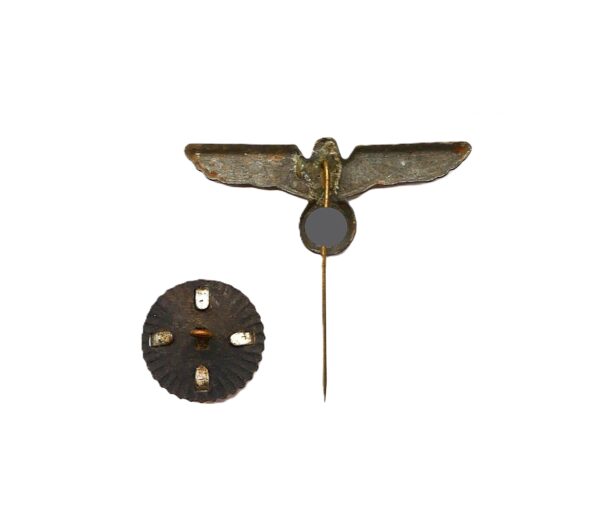 Kriegsmarine – Mützenadler und Kokarde für die Tellermütze – Adler – KM – Bild 3