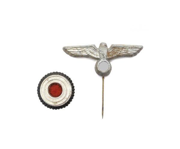Kriegsmarine – Mützenadler und Kokarde für die Tellermütze – Adler – KM