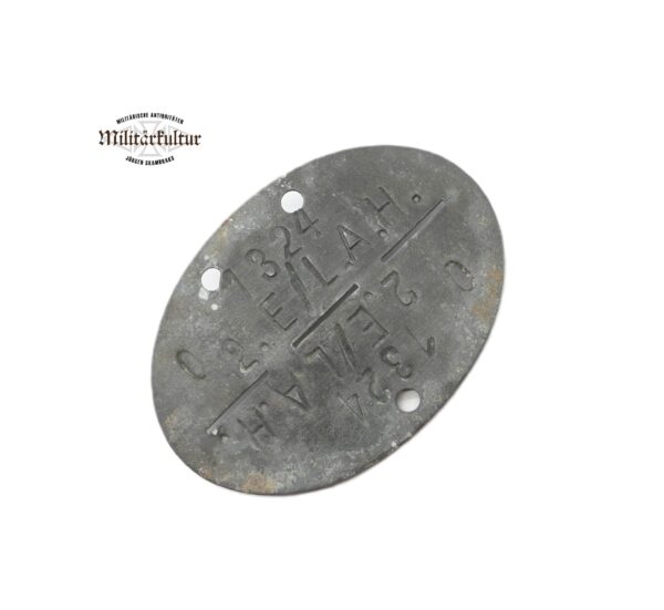 Erkennungsmarke - Waffen SS Leibstandarte – 2. E/L.A.H. 1324 - EKM - Dogs Tag - LAH