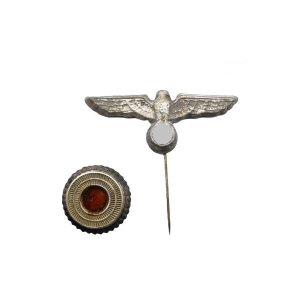 Kriegsmarine – Mützenadler und Kokarde für die Tellermütze – Adler – KM