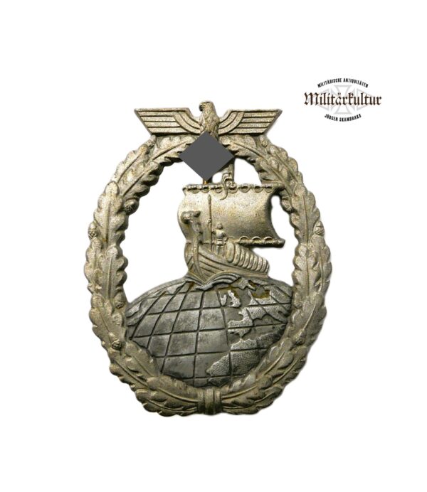 Hilfskreuzer Kriegsabzeichen – Hersteller f. o. (Friedrich Orth, Wien) – HKA – Ungetragener Zustand – Bild 2