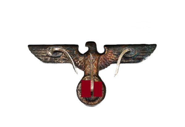 Schirmmützenadler – NSDAP – Partei – Hersteller M1/16 (Dr. Franke & Co. K.G., Lüdenscheid) – Mützenadler – Adler – Bild 2