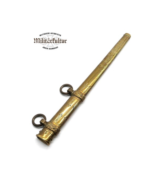Blitzscheide – Scheide – Kriegsmarinedolch – Paul Weyersberg & Co., Solingen