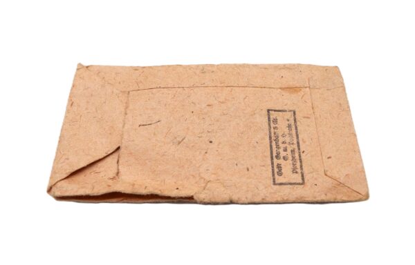 Verleihungstüte zum Kriegsverdienstkreuz 2. Klasse mit Schwertern – Hersteller Gebr. Gengenbach & Cie. GMBH, Pforzheim – KVK – Bild 3