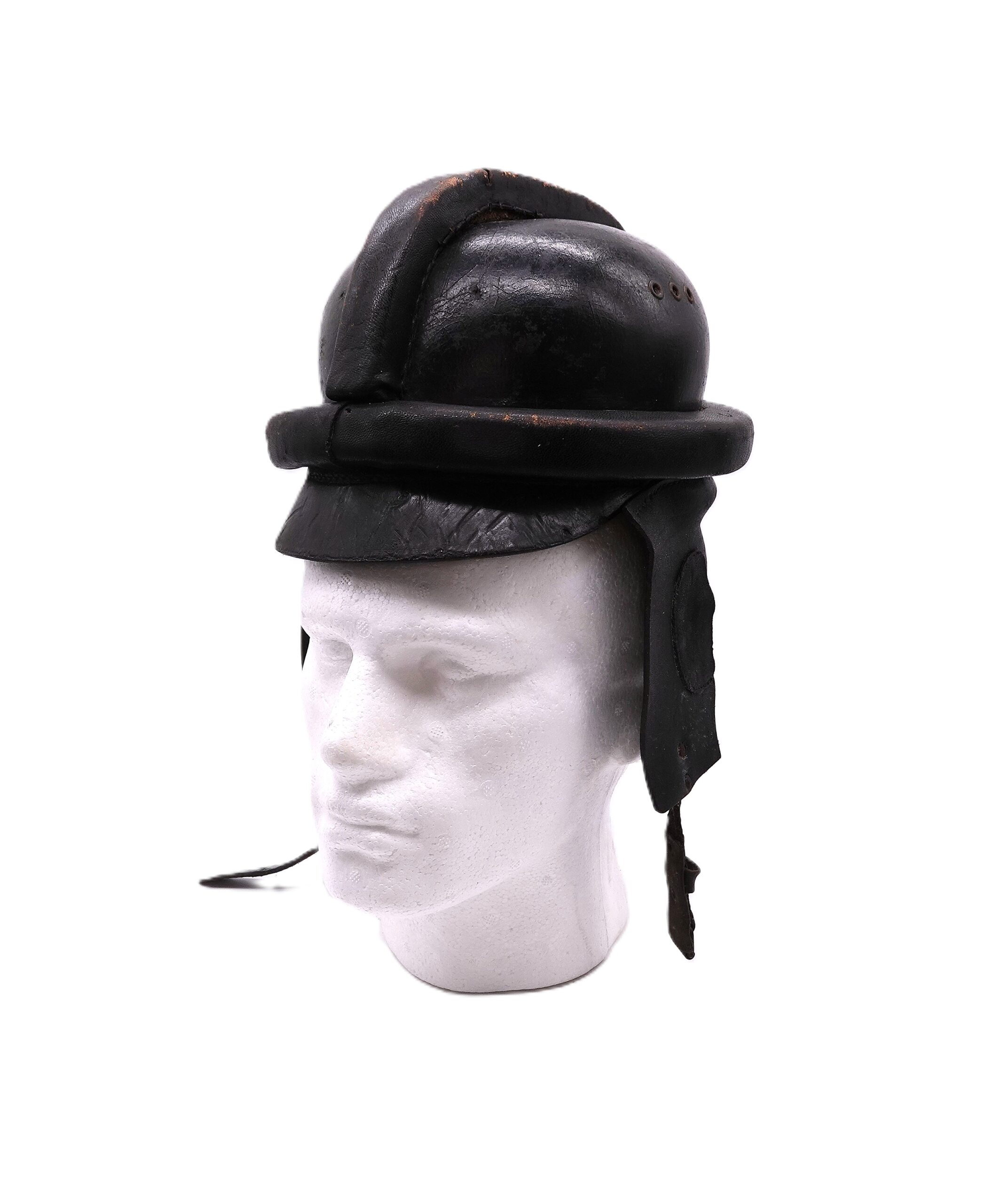 NSKK Motorrad Sturzhelm - Lederhelm - Helm