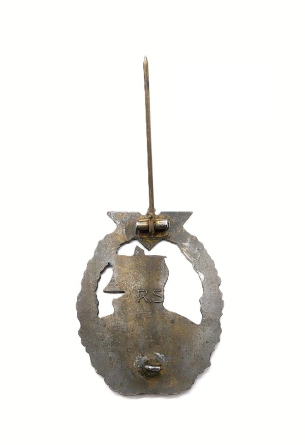 Hilfskreuzer Kriegsabzeichen – Hersteller R. S. (Rudolf Souval, Wien) – HKA – Bild 3