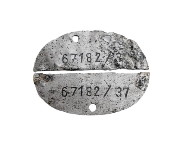 Codierte Erkennungsmarke 67182 / 37 – EKM – Dogs Tag - Bodenfund – Bild 2