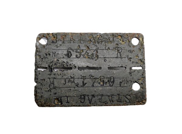 Erkennungsmarke – Stalag IB Hohenstein/Ostpreussen – Marke – EKM – Dogs Tag – Bodenfund – Bild 2
