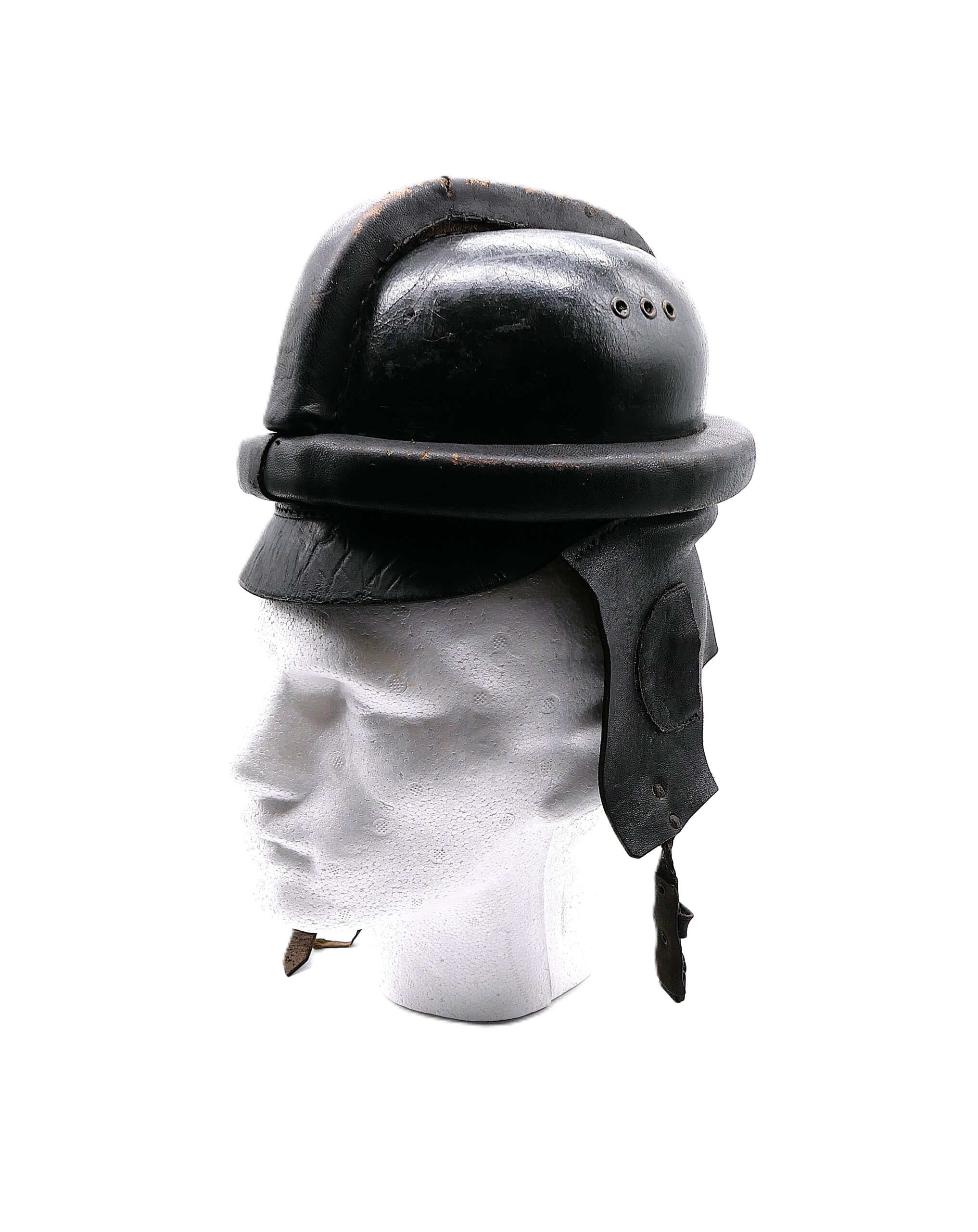 NSKK Motorrad Sturzhelm - Lederhelm - Helm – Bild 2