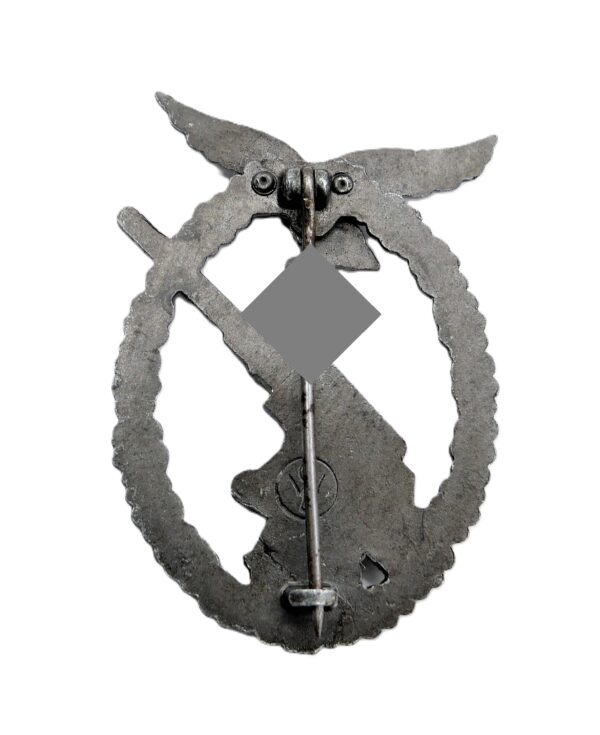 Flakkampfabzeichen der Luftwaffe – Hersteller GWL (Gebrüder Wegerhoff, Lüdenscheid) – FKA – Bild 2