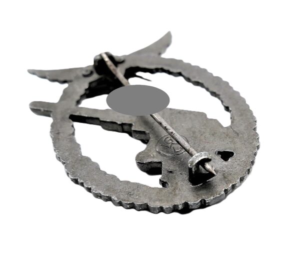 Flakkampfabzeichen der Luftwaffe – Hersteller GWL (Gebrüder Wegerhoff, Lüdenscheid) – FKA – Bild 4