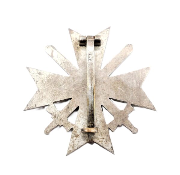 Kriegsverdienstkreuz 1. Klasse mit Schwerter – Hersteller 43 (Julius Bauer Söhne, Zella-Mehlis) – KVK – Bild 2