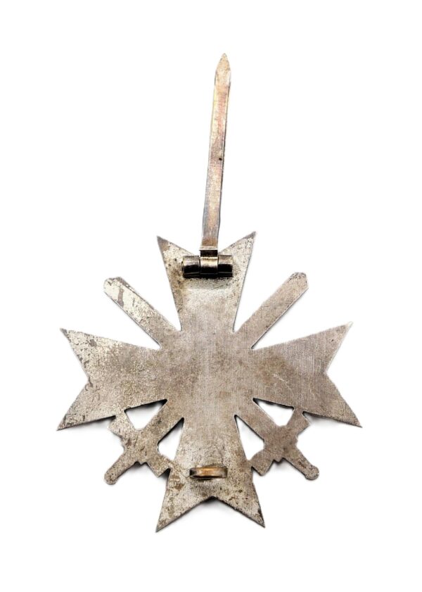Kriegsverdienstkreuz 1. Klasse mit Schwerter – Hersteller 43 (Julius Bauer Söhne, Zella-Mehlis) – KVK – Bild 3